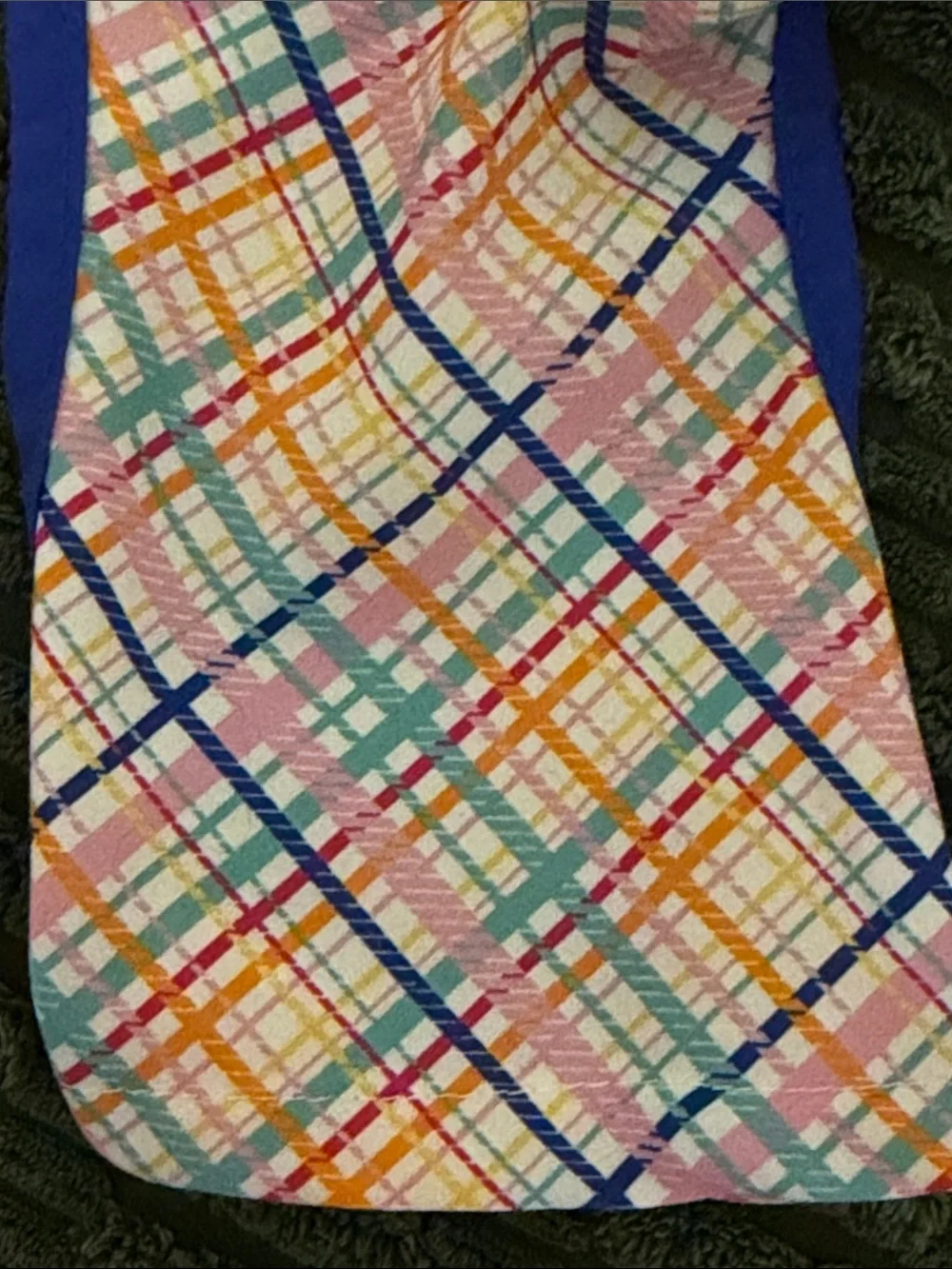 Top Paw Dog Plaid Swim Trunks Size XS